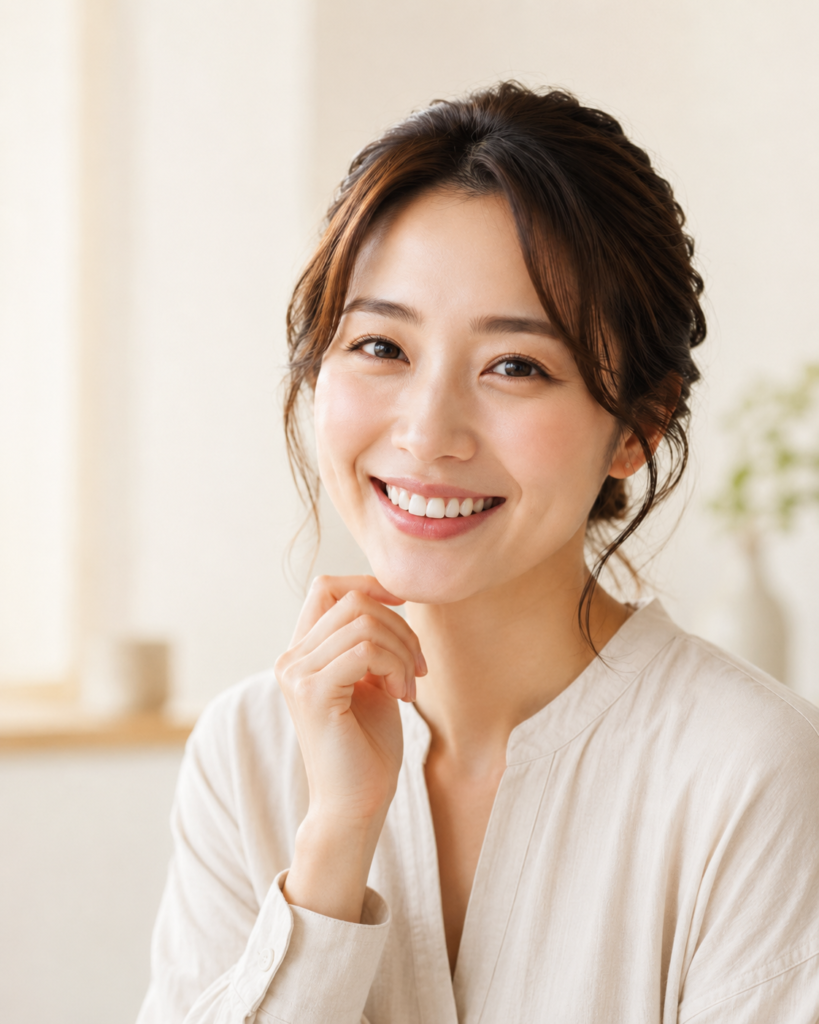 矯正治療を検討する女性のイメージ